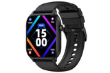 Smart Watch 1.85-Inch Fitness Watch with Heart Rate Sleep Monitor Blood Oxygen Blood Pressure Activity Tracker-Black In Australia - Darrahopens