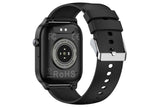 Smart Watch 1.85-Inch Fitness Watch with Heart Rate Sleep Monitor Blood Oxygen Blood Pressure Activity Tracker-Black In Australia - Darrahopens