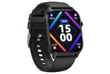 Smart Watch 1.85-Inch Fitness Watch with Heart Rate Sleep Monitor Blood Oxygen Blood Pressure Activity Tracker-Black In Australia - Darrahopens