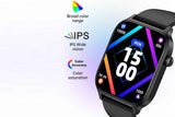 Smart Watch 1.85-Inch Fitness Watch with Heart Rate Sleep Monitor Blood Oxygen Blood Pressure Activity Tracker-Black In Australia - Darrahopens