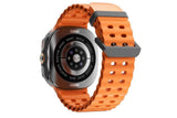 Smart Watch 1.43-Inch Fitness Watch with Heart Rate Sleep Monitor Blood Oxygen Sedentary Reminder OTA SOS Activity Tracker-Orange In Australia - Darrahopens