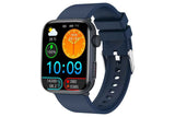 Smart Watch 1.85-Inch Fitness Watch with Heart Rate Noninvasive Blood Sugar Monitor HRV Detection Body Temperature SOS Call Activity Tracker-Blue In Australia - Darrahopens