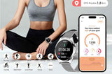 Smart Watch for Women Waterproof Smartwatch 100+ Sports Fitness Tracker-Silver In Australia - Darrahopens