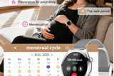 Smart Watch for Women Waterproof Smartwatch 100+ Sports Fitness Tracker-Silver