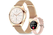 Smart Watch for Women Waterproof Smartwatch 100+ Sports Fitness Tracker-Gold In Australia - Darrahopens