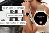 Smart Watch for Women Waterproof Smartwatch 100+ Sports Fitness Tracker-Gold