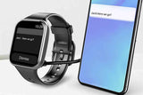 Smart Watch Fitness Tracker Heart Rate 25 Sport Modes for Men Women-Black In Australia - Darrahopens