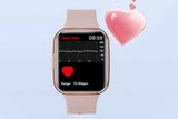 Smart Watch Fitness Tracker Heart Rate 25 Sport Modes for Men Women-Pink In Australia - Darrahopens