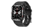 Smart Watches for Men Fitness Tracker with Call Function 100+ Sport Modes Flashlight-Black In Australia - Darrahopens