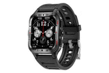 Smart Watches for Men Fitness Tracker with Call Function 100+ Sport Modes Flashlight-Black In Australia - Darrahopens