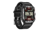 Smart Watches for Men Fitness Tracker with Call Function 100+ Sport Modes Flashlight-Black In Australia - Darrahopens