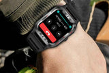 Smart Watches for Men Fitness Tracker with Call Function 100+ Sport Modes Flashlight-Black In Australia - Darrahopens