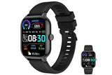 Smart Watches HD Desplay with Bluetooth 59 Sports Modes Heart Rate Sleep Monitor -Black In Australia - Darrahopens