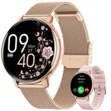 Smart Watch with Bluetooth Call and Sleep Monitor Fitness Tracker Watch-Black