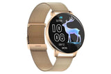 Smart Watch with Bluetooth Call and Sleep Monitor Fitness Tracker Watch-Gold In Australia - Darrahopens
