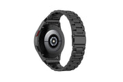 Solid Rugged Stainless Steel Band Compatible With Samsung Galaxy Watch 6 5 4-Black