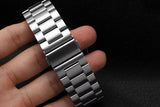 Stainless Steel Replacement Band for Samsung Gear S3 Strap-Silver 22mm