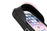 Waterproof Bike Phone Holder Fully Enclosed Touch Sensitive Phone Mount-Black In Australia - Darrahopens