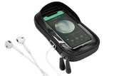Waterproof Bike Phone Holder Fully Enclosed Touch Sensitive Phone Mount-Black In Australia - Darrahopens