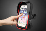 Waterproof Bike Phone Holder Fully Enclosed Touch Sensitive Phone Mount-Red In Australia - Darrahopens
