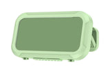 Waterproof Anti-Fog Rotating Shower Phone Holder for Bathroom-Light Green