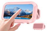 Waterproof Anti-Fog Rotating Shower Phone Holder for Bathroom-Light Pink In Australia - Darrahopens