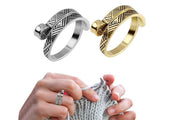 2Pcs Knitting Crochet Loop Ring for Fingers 2Pcs Knitting Yarn Guide Finger Holder-Style 2 In Australia - Darrahopens