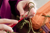 2Pcs Knitting Crochet Loop Ring for Fingers 2Pcs Knitting Yarn Guide Finger Holder-Style 3 In Australia - Darrahopens