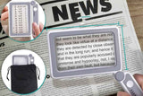 5x Magnifier Magnifying Glass With 10 LEDs Light Reading Gifts For Elderly For Book Christmas Birthday Gifts In Australia - Darrahopens
