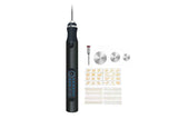 Electric Micro Engraver Pen DIY Engraving Tool Kit Cordless Portable Rechargeable Engraving Pen-Black In Australia - Darrahopens