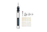 Electric Micro Engraver Pen DIY Engraving Tool Kit Cordless Portable Rechargeable Engraving Pen-Silver In Australia - Darrahopens