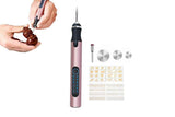 Electric Micro Engraver Pen DIY Engraving Tool Kit Cordless Portable Rechargeable Engraving Pen-Pink In Australia - Darrahopens