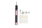 Electric Micro Engraver Pen DIY Engraving Tool Kit Cordless Portable Rechargeable Engraving Pen-Pink In Australia - Darrahopens