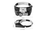 Head Mount Magnifying Glasses With LED Light For Jewelry Arts Crafts And Close Work-Gray In Australia - Darrahopens