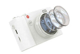 4K Digital Camera 64MP Vlogging Camera with 180-degree Flip Screen 16X Digital Zoom -White In Australia - Darrahopens