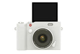 4K Digital Camera 64MP Vlogging Camera with 180-degree Flip Screen 16X Digital Zoom -White