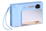 4K Digital Camera 2.4 Inch 1080P 48MP Entry Level Students Camera with 8 Times Zoom Built-in Music Games for Teens Christmas Gift-Blue In Australia - Darrahopens