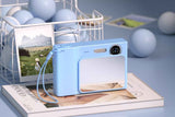 4K Digital Camera 2.4 Inch 1080P 48MP Entry Level Students Camera with 8 Times Zoom Built-in Music Games for Teens Christmas Gift-Blue In Australia - Darrahopens