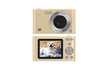 4K HD Digital Camera With 32G Memory Card-Gold In Australia - Darrahopens