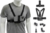 6-Piece Head Strap and Chest Harness Mount Kit for Phone Action Camera In Australia - Darrahopens