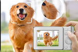 Digital Camera 4K Screen Video Camera With 32GB Memory Card-Silver