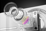 Digital Camera 4K Screen Video Camera With 32GB Memory Card-Silver