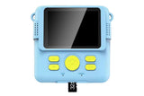 Instant Print Camera for Kids Zero Ink Print Photo Camera with 32G TF Card-Blue