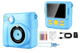 Instant Print Camera for Kids Zero Ink Print Photo Camera with 32G TF Card-Purple In Australia - Darrahopens