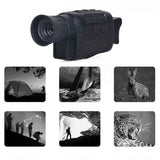 Night Vision Monocular Binoculars 4K IR Digital Telescope for Adult Hunting Camping-Black In Australia - Darrahopens