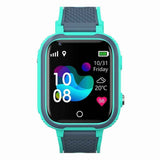 4G Kids Smart Watch with GPS Tracker Water-resistant Kids Cell Phone Watch -Green In Australia - Darrahopens