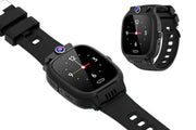4G Smart Phone Watch Dual Positioning Alarm Water-Resistant Smart watch-Black In Australia - Darrahopens