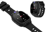 4G Smart Phone Watch Dual Positioning Alarm Water-Resistant Smart watch-Black In Australia - Darrahopens