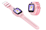 4G Smart Phone Watch Dual Positioning Alarm Water-Resistant Smart watch-Pink In Australia - Darrahopens