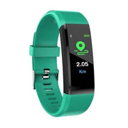 Bluetooth Smart Fitness Tracker Band Heart Rate Monitor Armband-Green In Australia - Darrahopens